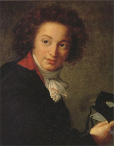 VIGEE-LEBRUN, Elisabeth Count G I Chernyshev Holding a Mask (mk05)